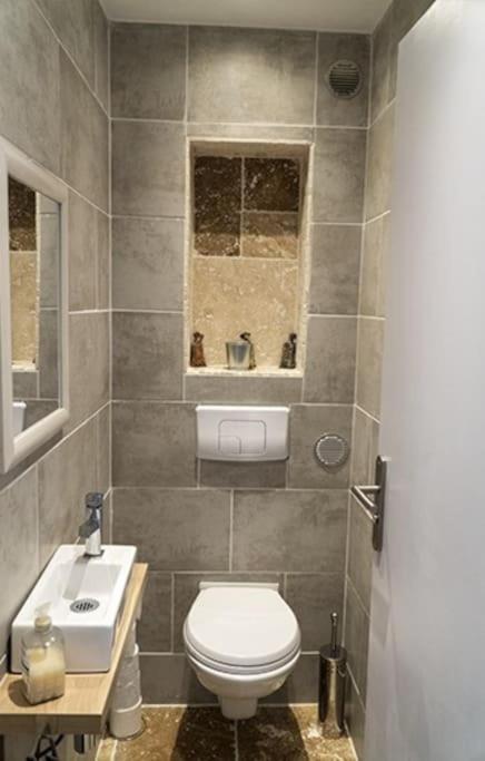 Charmant Rez De Villa Climatise Renove, 90M2 Avec Parking Cassis Exterior foto