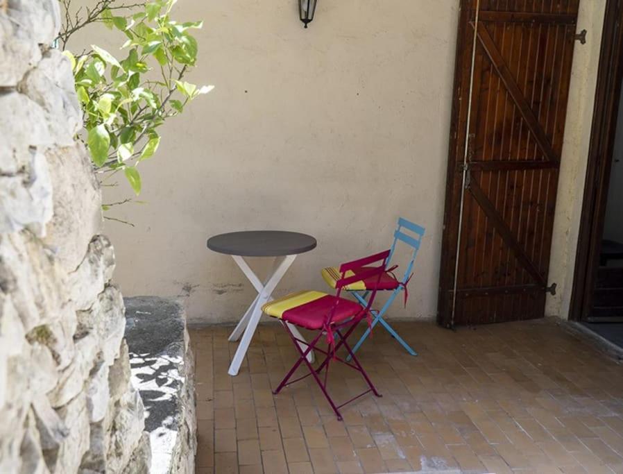 Charmant Rez De Villa Climatise Renove, 90M2 Avec Parking Cassis Exterior foto